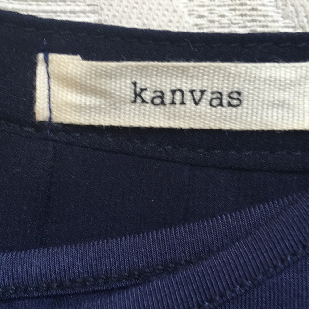 Kanvas Navy Blue Mini Dress Size S - Picture 7 of 9